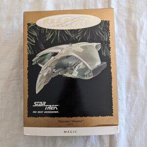 Romulan Warbird Christmas Ornament, Hallmark Keepsake Ornament from the 1990s